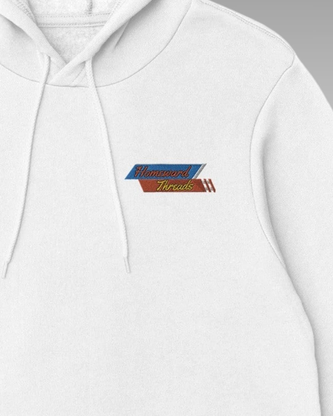 Retro Logo Women’s Embroidery Hoodie