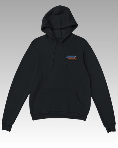 Retro Logo Women’s Embroidery Hoodie