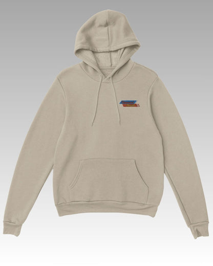 Retro Logo Women’s Embroidery Hoodie