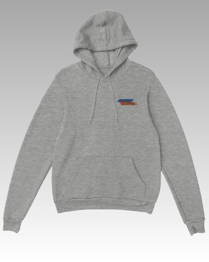 Retro Logo Women’s Embroidery Hoodie