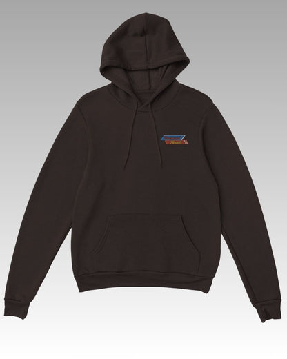 Retro Logo Women’s Embroidery Hoodie