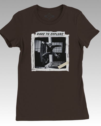 Dare To Explore Women’s Soft Cotton T-Shirt